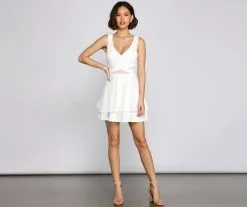 Windsor. Spotlight On Me Tiered Skater Dress -Formal Dresses Online Shop 05101 0667 4