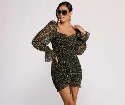 Windsor. For The Love Of Florals Mini Dress
