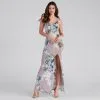 Windsor. Blooming Floral Knit Maxi Dress -Formal Dresses Online Shop 05101 0851 1