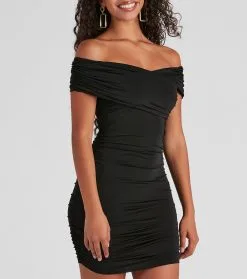 Windsor. Alluring And Chic Off-The-Shoulder Mini Dress 13 Windsor. Alluring And Chic Off-The-Shoulder Mini Dress -Formal Dresses Online Shop 05101 0984 4 921d1952 da16 4d2b aa6e 4322c38c59a4