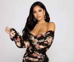 Windsor. Say Yes To Florals Mesh Bodycon -Formal Dresses Online Shop 05101 0986 3 6fd6032f bbc4 447c 8ac3 eebb49e231ad