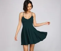 Windsor. Total Daydream Sleeveless Skater Dress