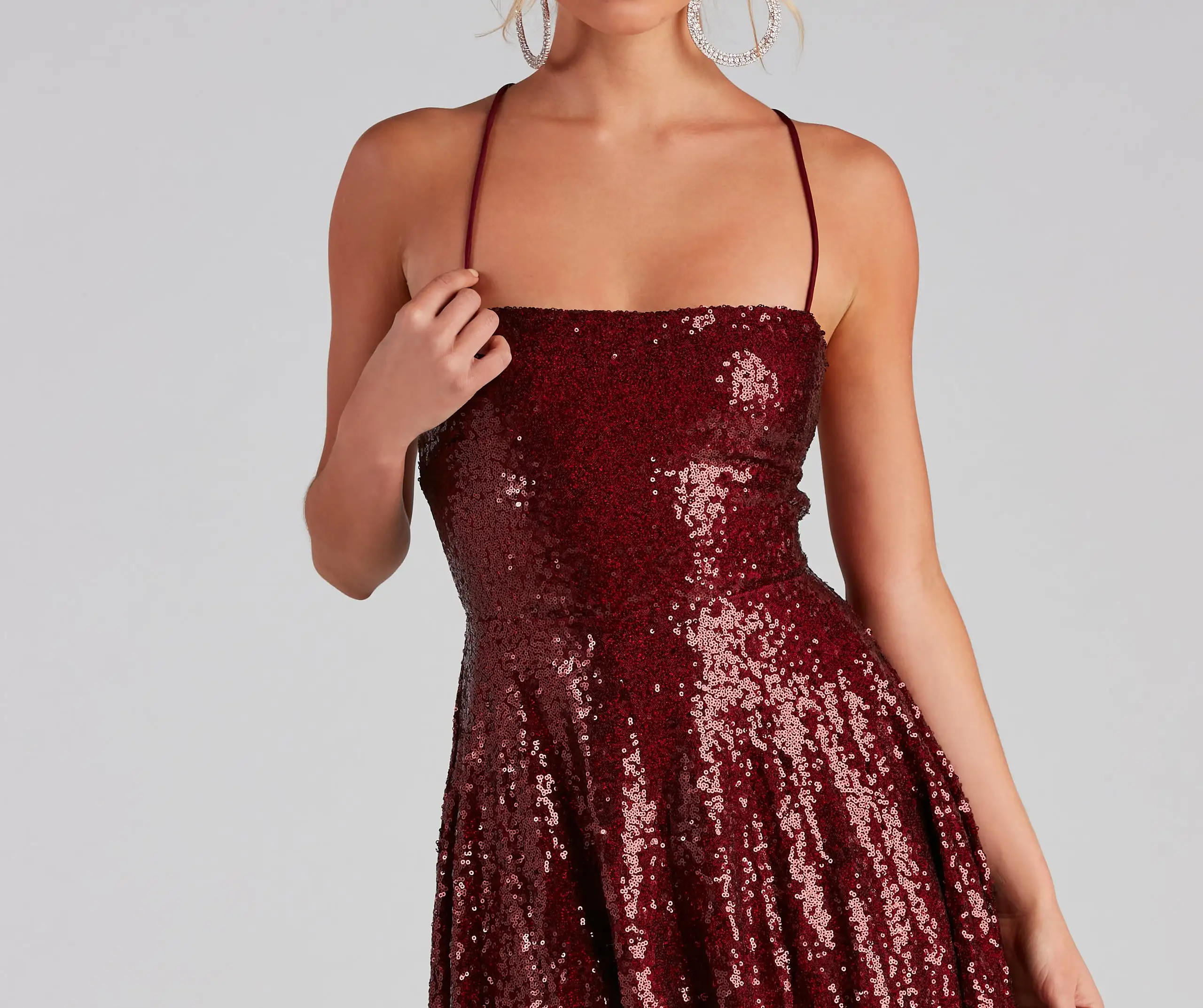 Windsor. Sassy In Sequins Skater Dress 6 Windsor. Sassy In Sequins Skater Dress - Image 4
