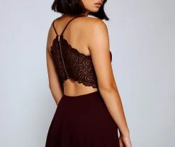 Windsor. Go With The Flow High-Low Crepe Dress -Formal Dresses Online Shop 05101 1160 3 dee1bd9f 83db 4ea7 9a52 7e058339a24b