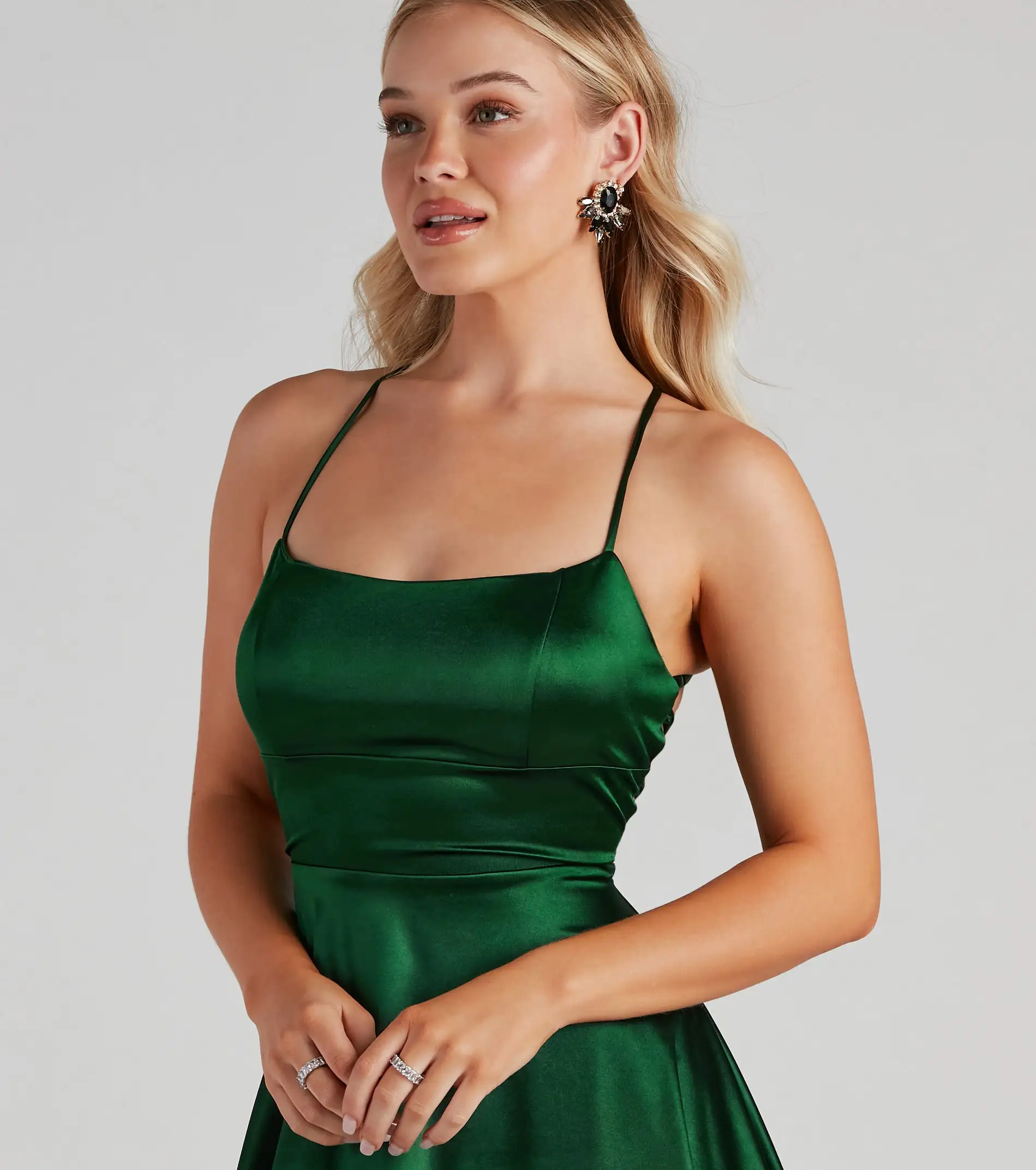 Windsor. A Moment In Satin Skater Dress 16 Windsor. A Moment In Satin Skater Dress - Image 14