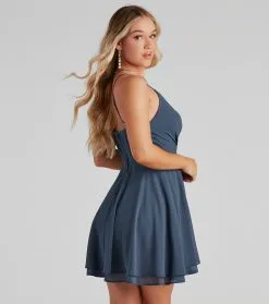 Windsor. Flutter Away Layered Skater Dress 28 Windsor. Flutter Away Layered Skater Dress -Formal Dresses Online Shop 05101 1459 2 1