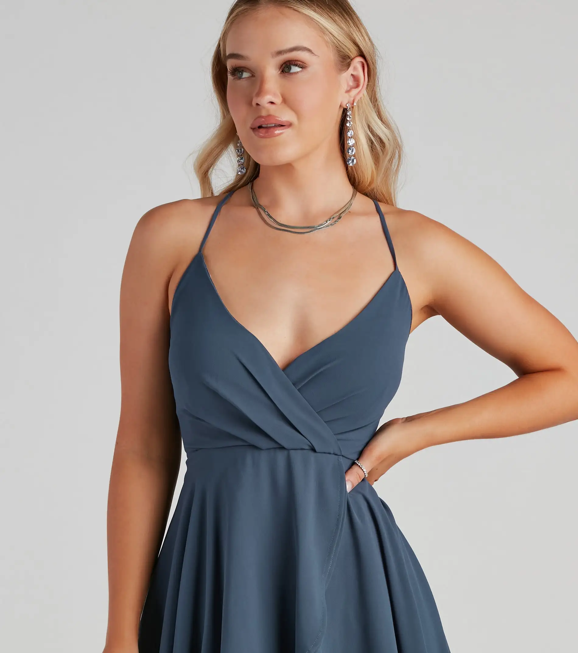 Windsor. Flutter Away Layered Skater Dress 14 Windsor. Flutter Away Layered Skater Dress - Image 12