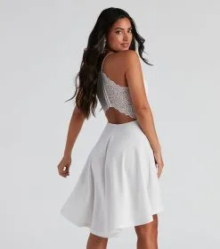 Windsor. Go With The Flow High-Low Crepe Dress -Formal Dresses Online Shop 05101 1480 2 23e2f352 db5d 443c a629 53bf5d4aebd9