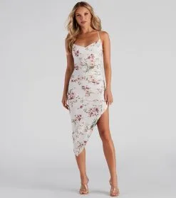 Windsor. Natural Growth Floral Midi Dress