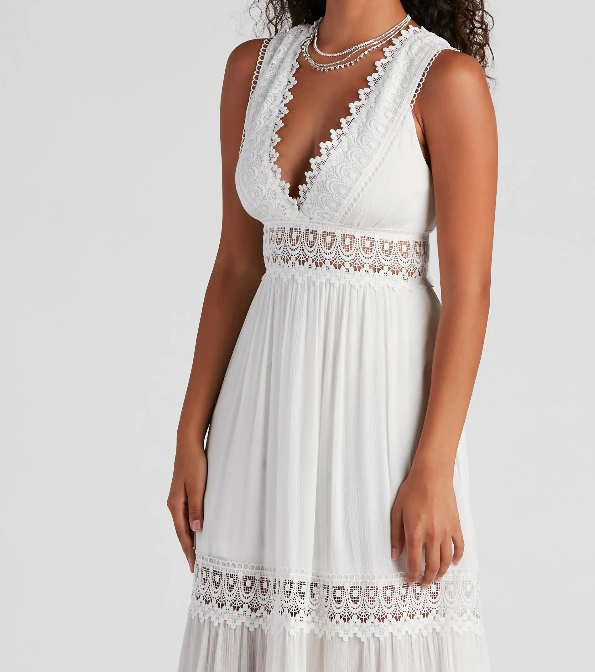 Windsor. Summer Frolic Crochet Maxi Dress 6 Windsor. Summer Frolic Crochet Maxi Dress - Image 4