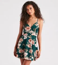 Windsor. Blossom With Beauty Floral Skater Dress