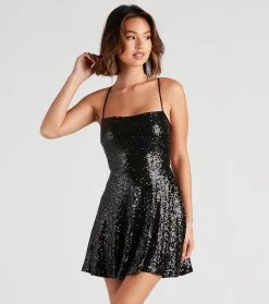Windsor. Sassy In Sequins Skater Dress 24 Windsor. Sassy In Sequins Skater Dress -Formal Dresses Online Shop 05101 1715 1