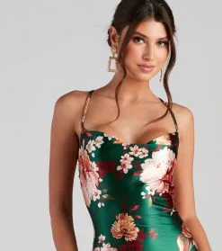 Windsor. Fliratious Beauty Floral Mini Dress -Formal Dresses Online Shop 05101 1722 4 a2507d72 2145 43e5 aecf 7e2c7bea924e