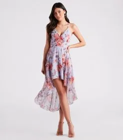 Windsor. Sugar And Spice Floral High-Low Dress -Formal Dresses Online Shop 05101 1968 3