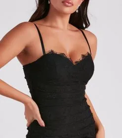 Windsor. Midnight Romance Lace Bodycon Dress -Formal Dresses Online Shop 05101 2018 4 2d62ff00 35d5 4528 950d 8c846c3cc5c7