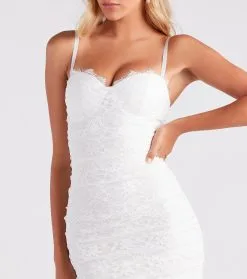 Windsor. Midnight Romance Lace Bodycon Dress -Formal Dresses Online Shop 05101 2034 4