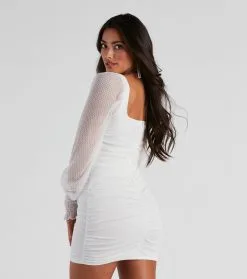 Windsor. She's Lovely Chiffon Mesh Mini Dress -Formal Dresses Online Shop 05101 2209 2 1