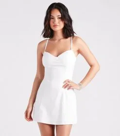 Windsor. Sealed With Charm Short A-Line Dress