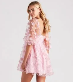 Windsor. Sunshine Daisy Flower Mesh Skater Dress -Formal Dresses Online Shop 05101 2409 2 e3fecca4 1a50 492b b5fa 86721169c055