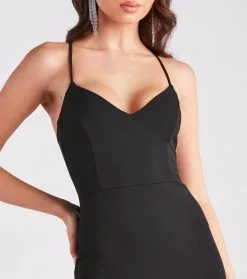 Windsor. Well Refined Crepe Ruffled Midi Dress -Formal Dresses Online Shop 05101 2546 4 1