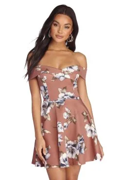 Windsor. Pretty And Picturesque Skater Dress