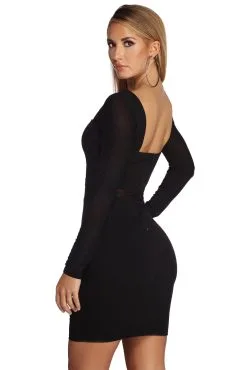 Windsor. Miss Me Mesh Mini Dress -Formal Dresses Online Shop 05101 8650 3 c6225229 3903 4d55 a743 e9e13ae40efc