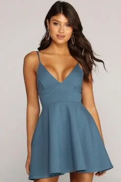 Windsor. My Wavelength Skater Mini Dress -Formal Dresses Online Shop 05101 8698 1