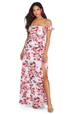Windsor. Spring With Florals Maxi Dress