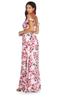 Windsor. Spring With Florals Maxi Dress -Formal Dresses Online Shop 05101 8699 3