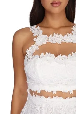 Windsor. Crochet Beauty Skater Dress 8 Windsor. Crochet Beauty Skater Dress -Formal Dresses Online Shop 05101 8740 3