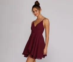 Windsor. Chiffon Flow Skater Dress
