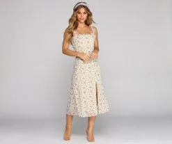 Windsor. Frilly In Florals Midi Dress 8 Windsor. Frilly In Florals Midi Dress -Formal Dresses Online Shop 05102 0063 2 21dc8633 ed93 4747 a216 c1cc8fdeab0b 1