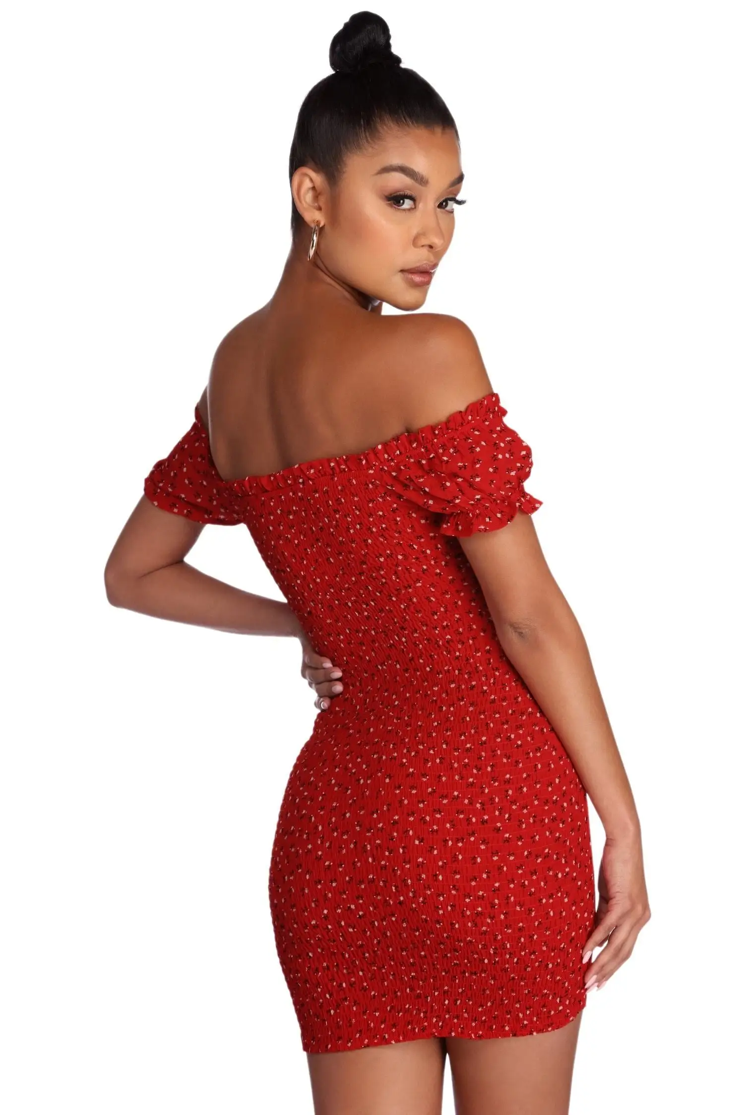 Windsor. Get Sprung On Florals Mini Dress 5 Windsor. Get Sprung On Florals Mini Dress - Image 3