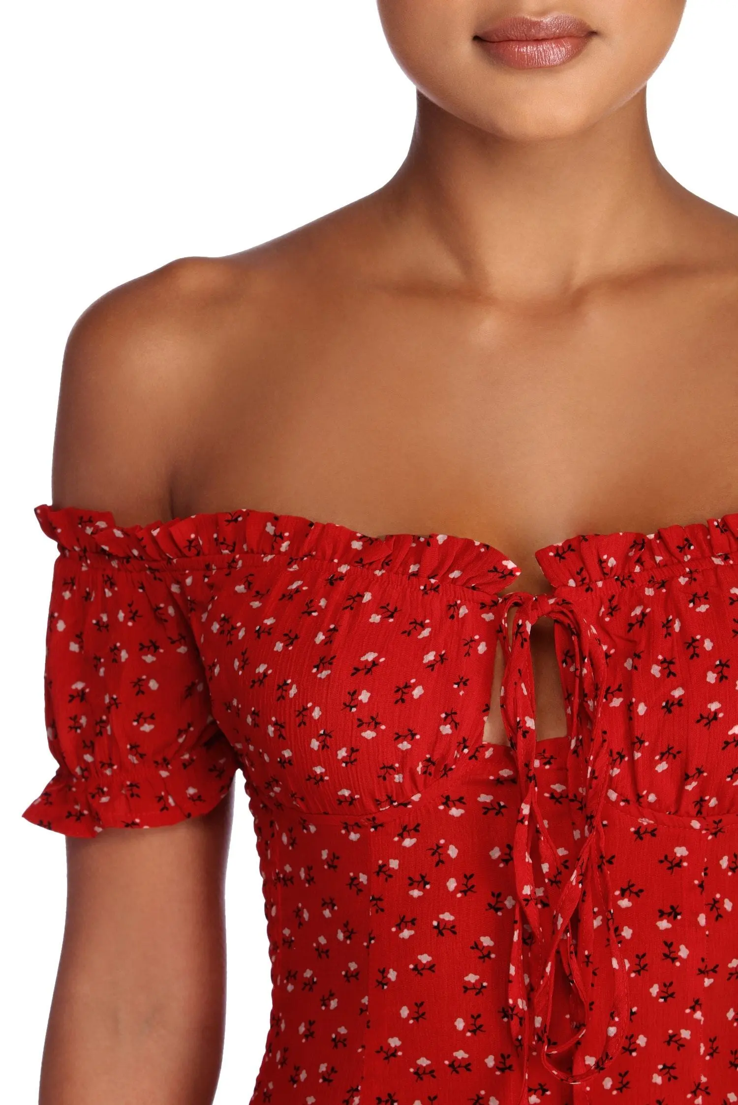 Windsor. Get Sprung On Florals Mini Dress 6 Windsor. Get Sprung On Florals Mini Dress - Image 4