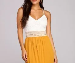 Windsor. Crochet Cutie Maxi Dress 30 Windsor. Crochet Cutie Maxi Dress -Formal Dresses Online Shop 05102 0104 2