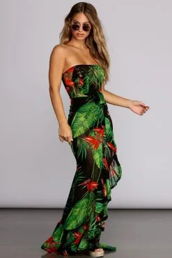 Windsor. Life's A Beach Mesh Dress