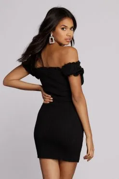 Windsor. Sweet And Smocked Mini Dress 14 Windsor. Sweet And Smocked Mini Dress -Formal Dresses Online Shop 05102 0215 2