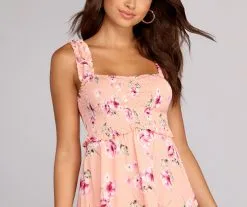 Windsor. Smocked Stunner Mini Dress 17 Windsor. Smocked Stunner Mini Dress -Formal Dresses Online Shop 05102 0229 4