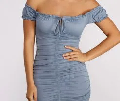 Windsor. Oh So Dainty Ruffle Trim Off Shoulder Ruched Mini Dress 12 Windsor. Oh So Dainty Ruffle Trim Off Shoulder Ruched Mini Dress -Formal Dresses Online Shop 05102 0657 3 7c56d524 ec74 4320 bac9 b748cc0af5e1
