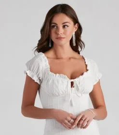 Windsor. So Fab Ruffled And Smocked Mini Dress 24 Windsor. So Fab Ruffled And Smocked Mini Dress -Formal Dresses Online Shop 05102 1106 4 77601edf 337e 4769 b71d 93a922dce1c5