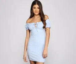 Windsor. So Fab Ruffled And Smocked Mini Dress 33 Windsor. So Fab Ruffled And Smocked Mini Dress -Formal Dresses Online Shop 05102 1110 4 4d0b2e88 ae63 4ccf b649 e980de44d502
