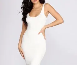 Windsor. Basic Essentials Midi Dress 43 Windsor. Basic Essentials Midi Dress -Formal Dresses Online Shop 05102 3107 5