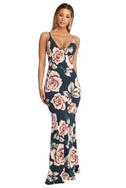 Windsor. Laced In Floral Maxi Dress