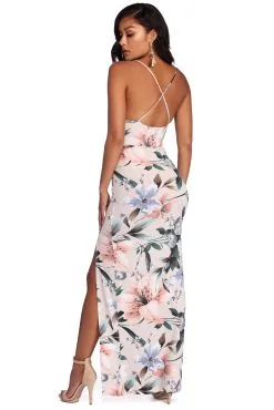 Windsor. Blossom In Florals Maxi Dress -Formal Dresses Online Shop 05102 3930 3