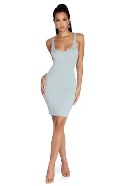 Windsor. Basic Scoop Mini Dress -Formal Dresses Online Shop 05102 3936 2