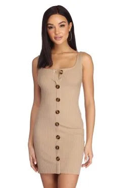 Windsor. Such A Beauty Button Down Dress