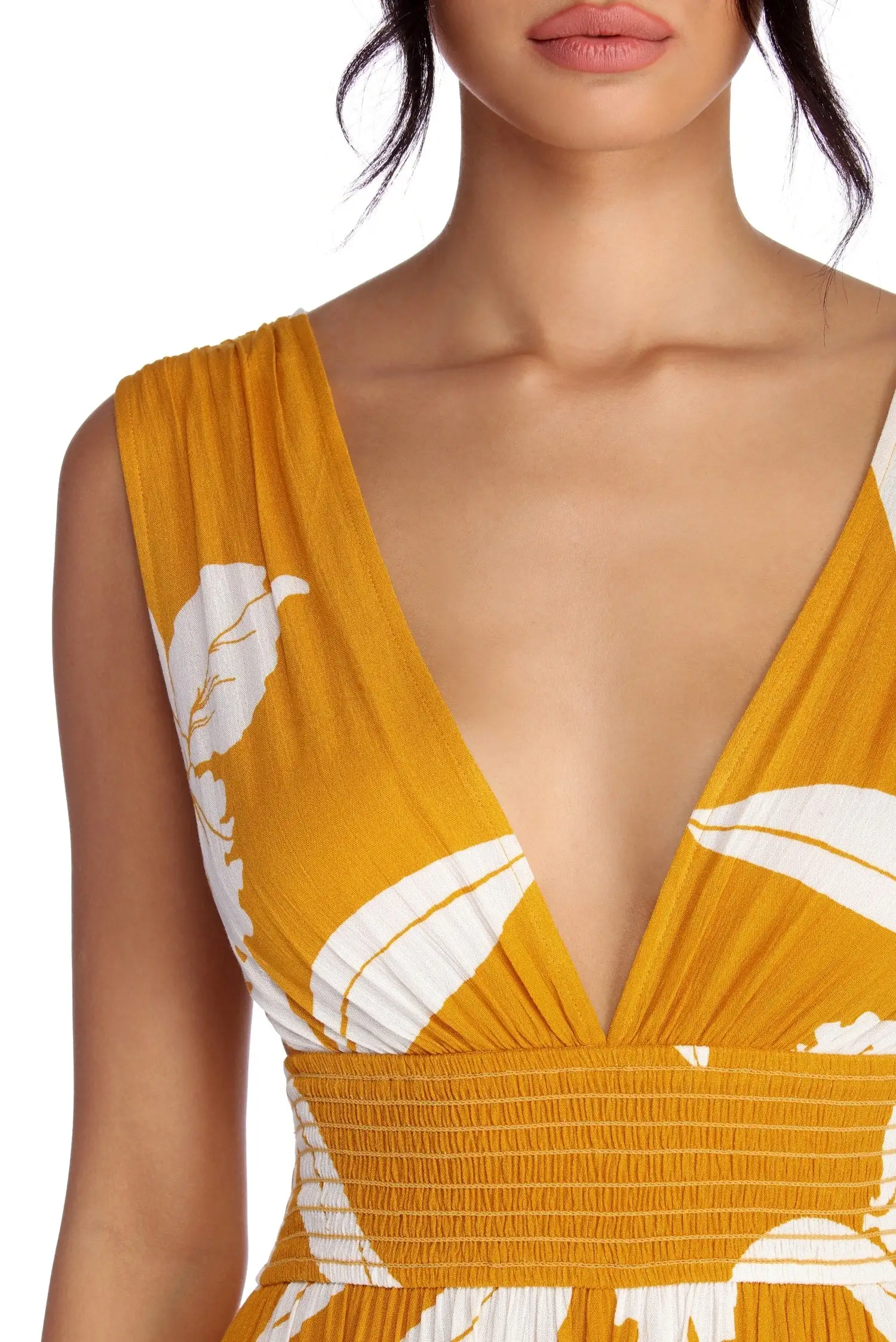 Windsor. Take The Plunge Floral Maxi Dress 6 Windsor. Take The Plunge Floral Maxi Dress - Image 4