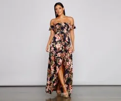 Windsor. Tropical Sunsets Maxi Dress