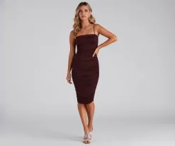 Windsor. She's A Showstopper Ruched Midi Dress 38 Windsor. She's A Showstopper Ruched Midi Dress -Formal Dresses Online Shop 05102 4103 1 407af9a0 d591 4d66 813e 68997a2f7359