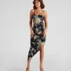Windsor. Jetset Getaway Tropical Midi Dress -Formal Dresses Online Shop 05102 4373 1